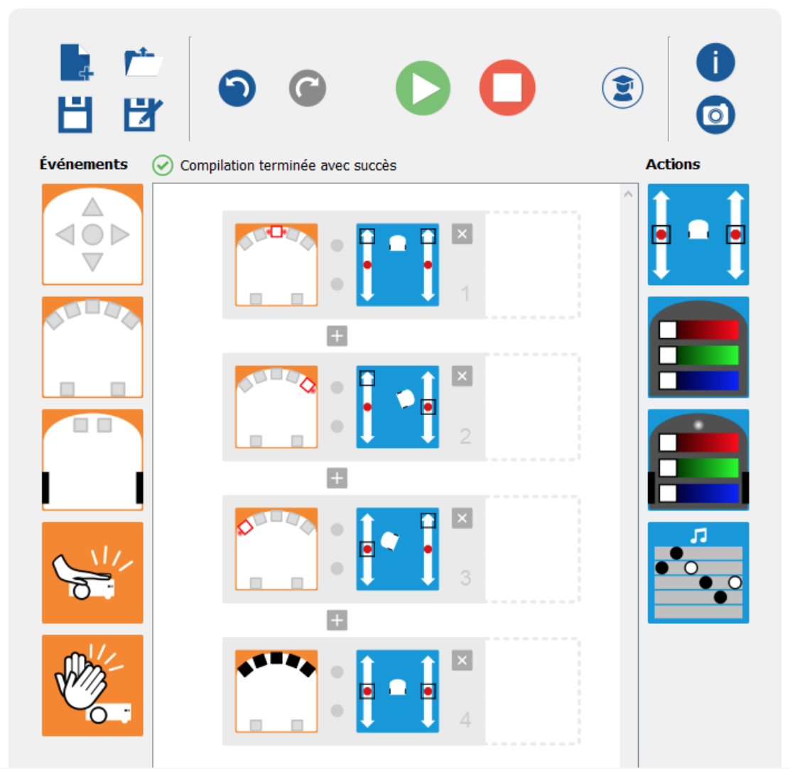 Comment programmer Thymio